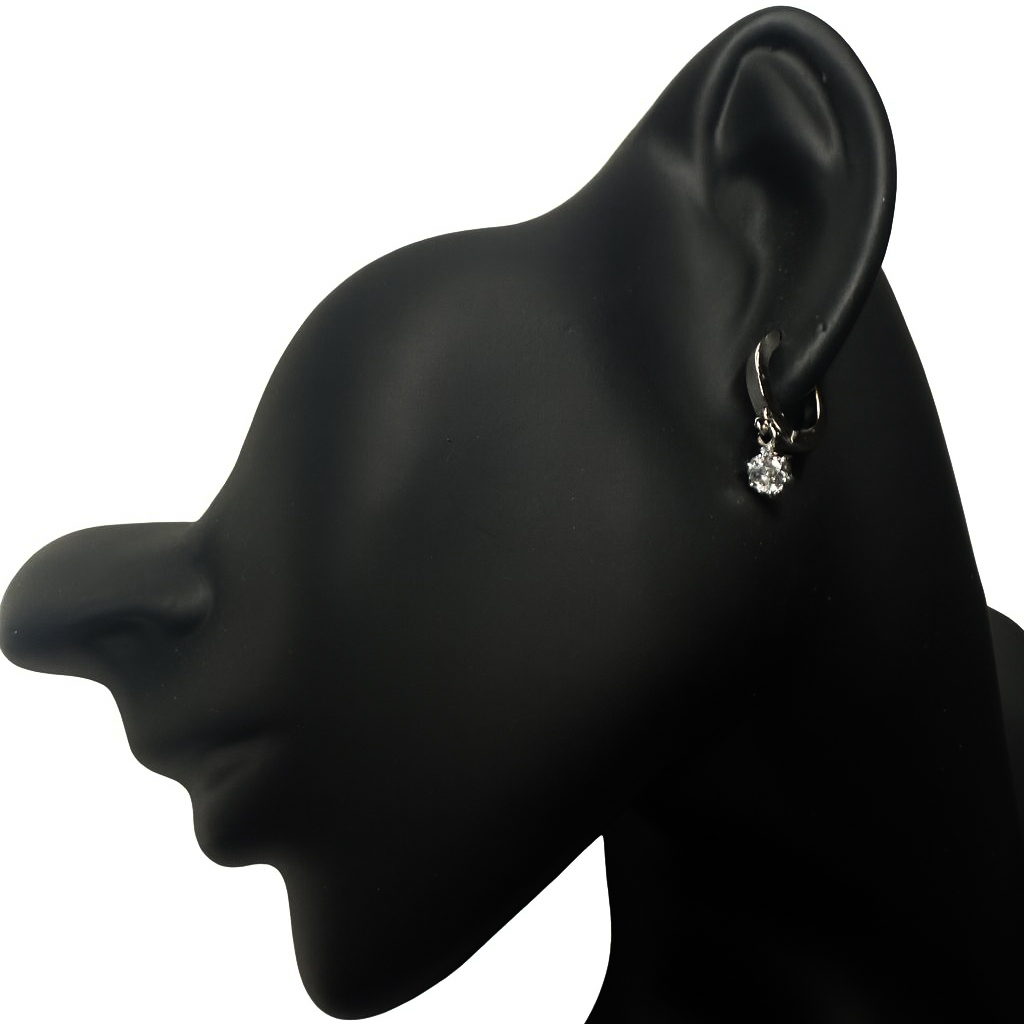 BECHTGOLD ,,Radiant" Stainless Steel Creolen Damen Ohrringe